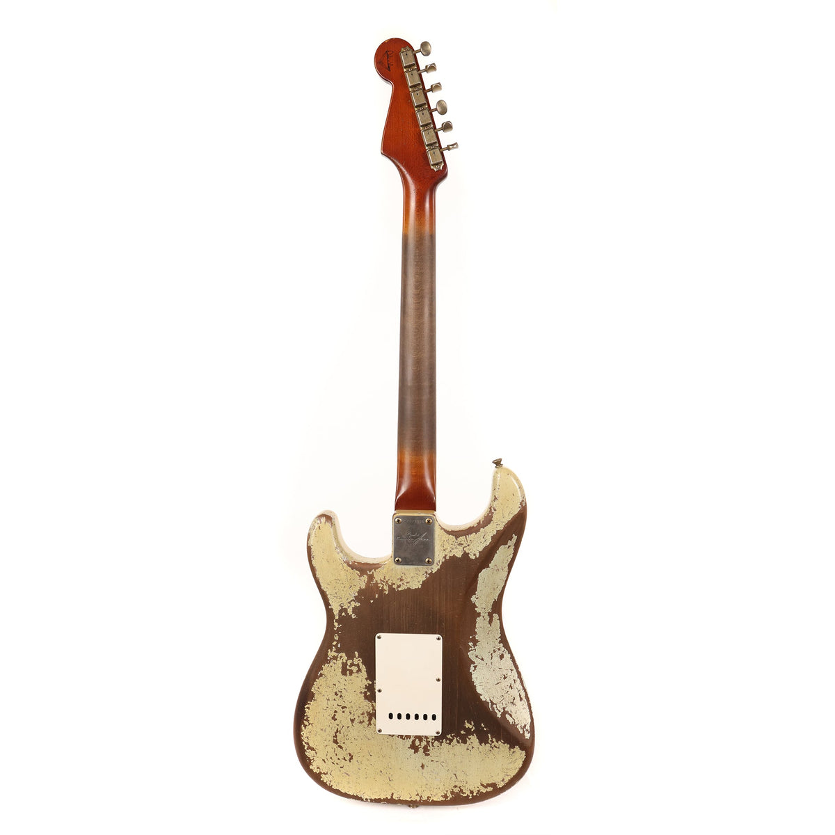 Fender Custom Shop 1963 Stratocaster Heavy Relic Faded Sonic Blue Masterbuilt Dale Wilson — 3