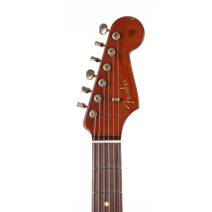 Fender Custom Shop 1963 Stratocaster Heavy Relic Faded Sonic Blue Masterbuilt Dale Wilson
