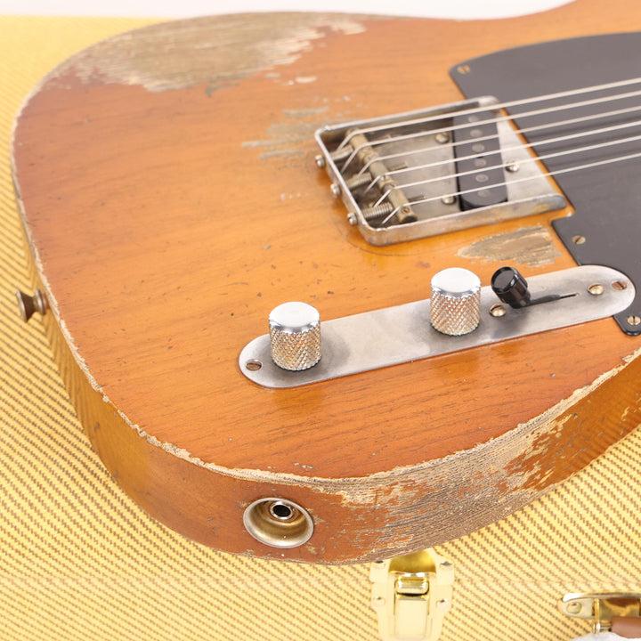 Fender Custom Shop 1952 Telecaster Ultimate Relic Masterbuilt Dale Wilson Butterscotch Blonde