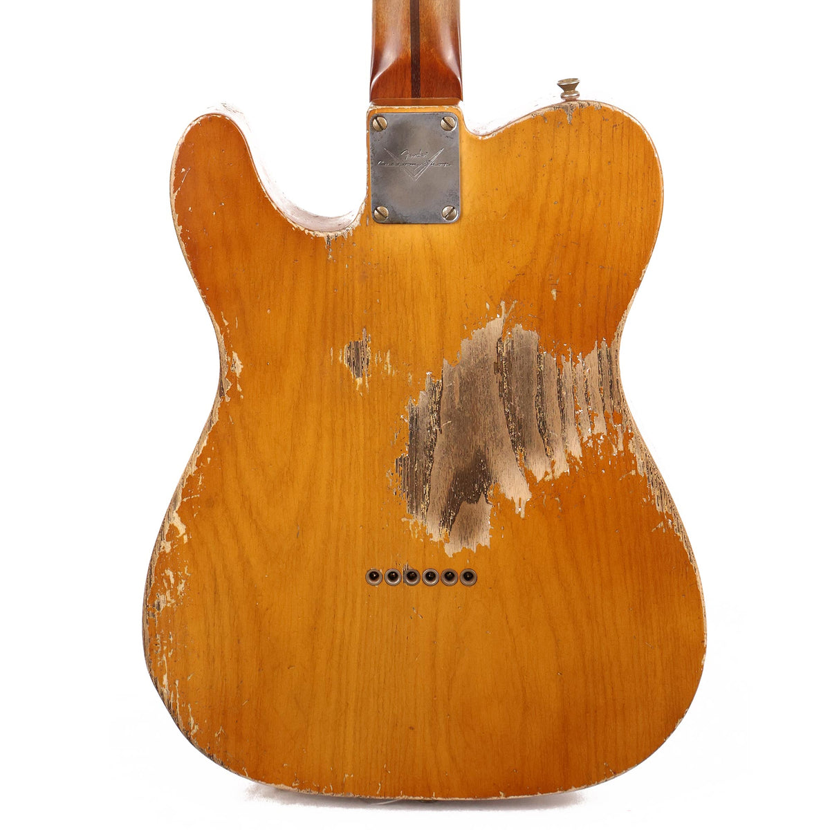 Fender Custom Shop 1952 Telecaster Ultimate Relic Masterbuilt Dale Wilson Butterscotch Blonde — 6