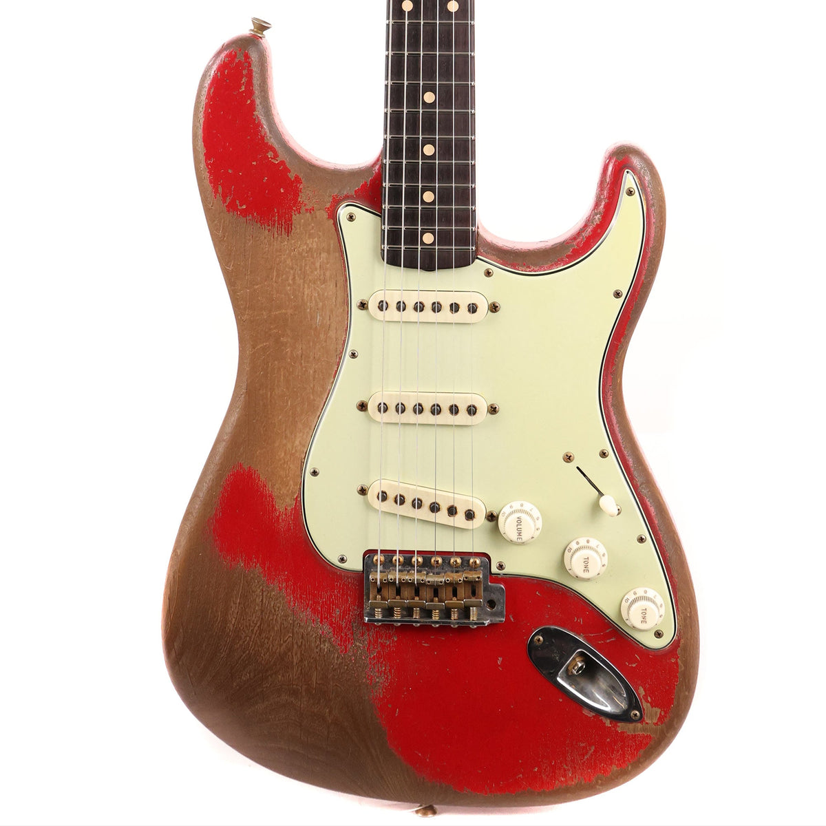 Fender Custom Shop 1960 Stratocaster Ultimate Relic Masterbuilt Dale Wilson Torino Red — 1