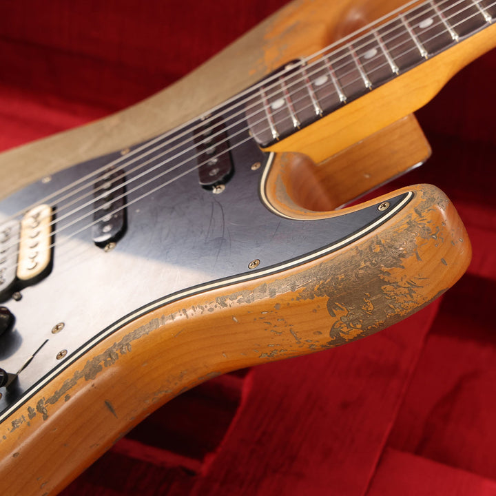 Fender Custom Shop 1966 Stratocaster HSS Ultimate Relic Masterbuilt Jason Smith Aged Natural