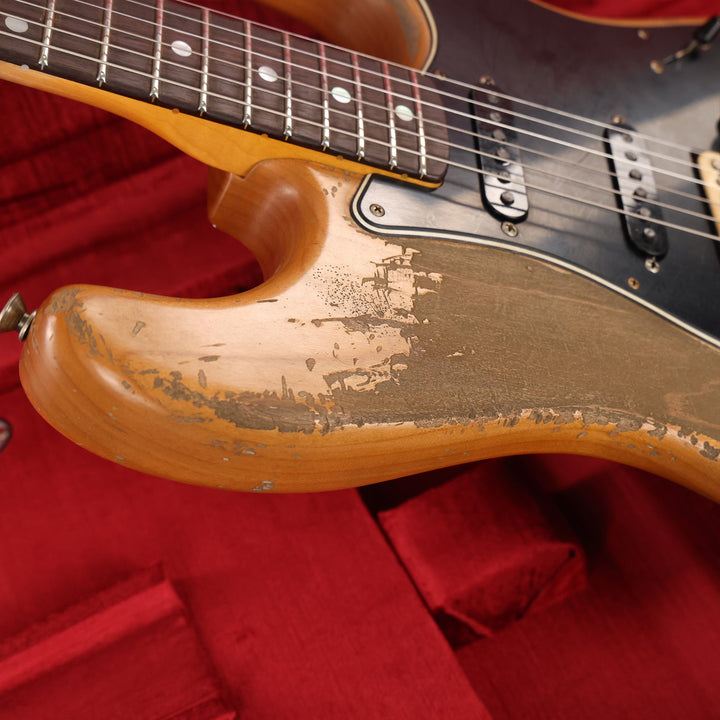 Fender Custom Shop 1966 Stratocaster HSS Ultimate Relic Masterbuilt Jason Smith Aged Natural