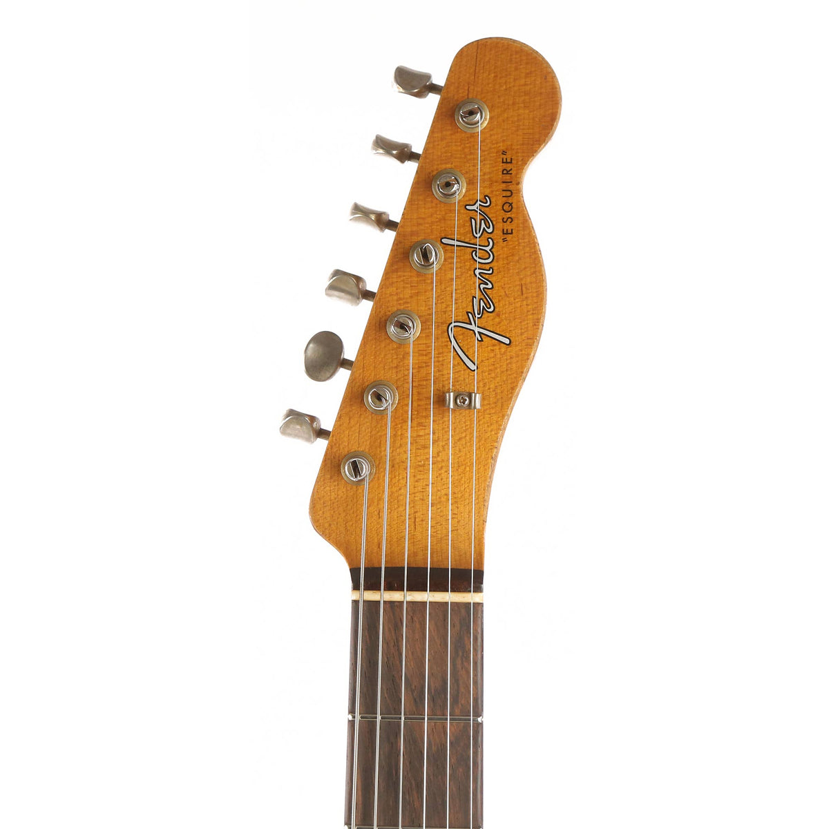 Fender Custom Shop 1961 Esquire Custom Heavy Relic Black Masterbuilt Greg Fessler — 4