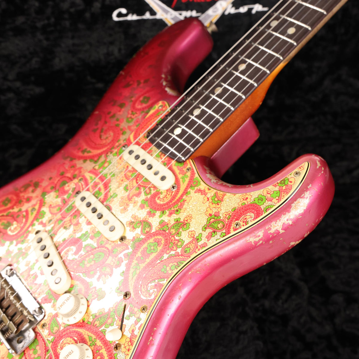 Fender Custom Shop 1969 Stratocaster Pink Paisley Relic Masterbuilt Dale Wilson — 9