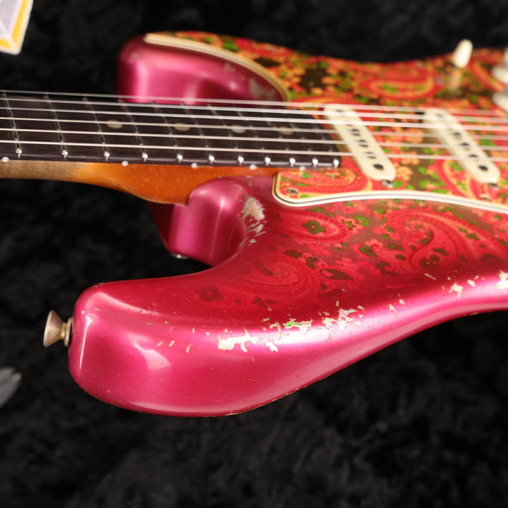 Fender Custom Shop 1969 Stratocaster Pink Paisley Relic Masterbuilt Dale Wilson