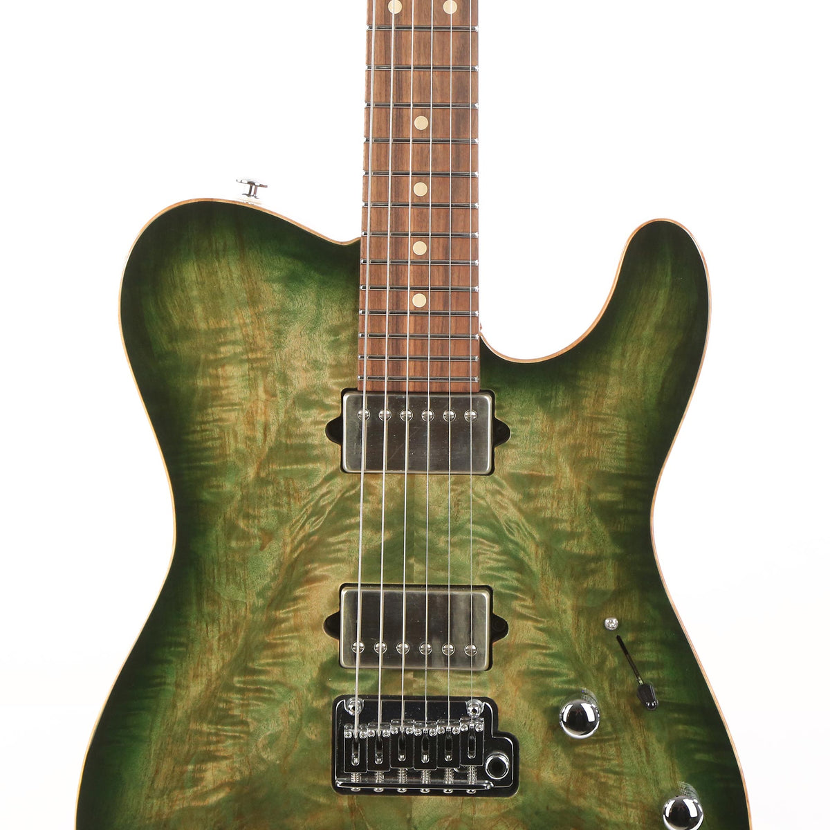 Suhr Modern T Faded Trans Green Burst 2018 — 6