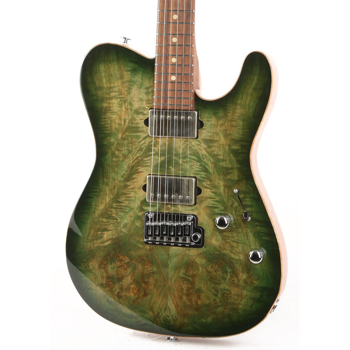 Suhr Modern T Faded Trans Green Burst 2018 — 7