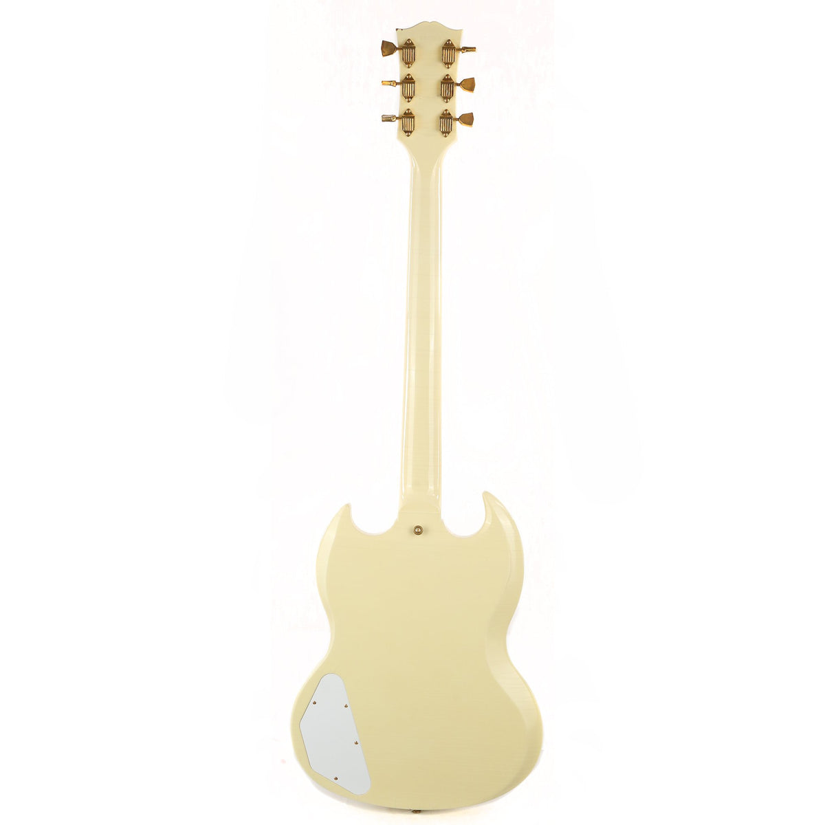 Gibson Custom Shop Jimi Hendrix 1967 SG Custom Aged Polaris White 2020 — 3