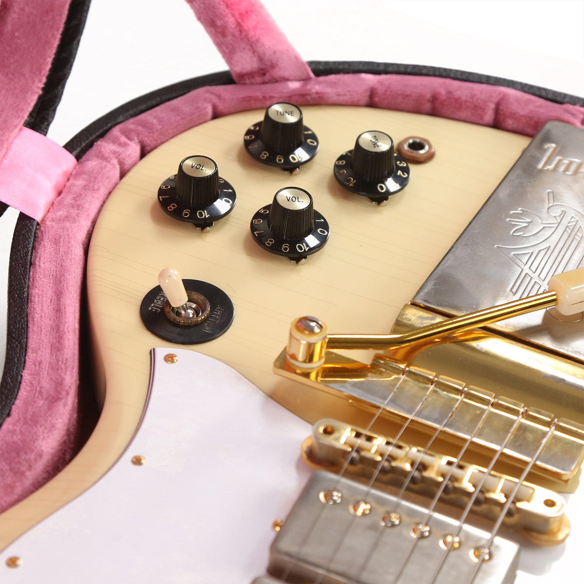 Gibson Custom Shop Jimi Hendrix 1967 SG Custom Aged Polaris White 2020 — 9