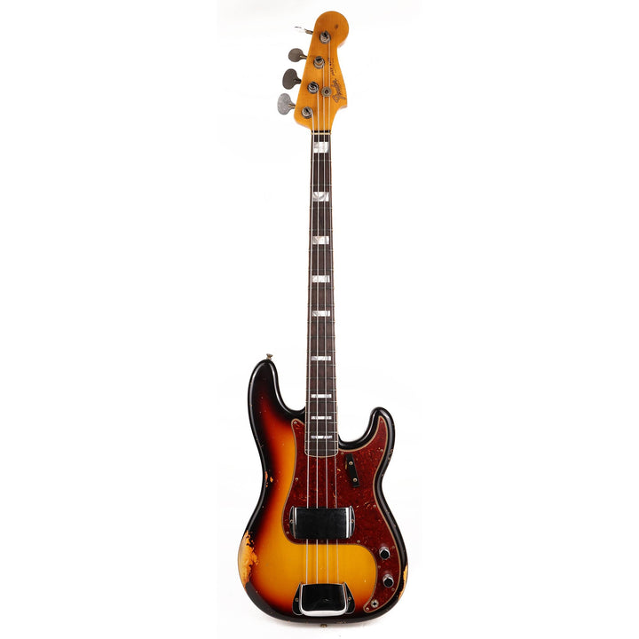 Fender Custom Shop Limited Edition Jazz Precision Bass Heavy Relic 3-Tone Sunburst