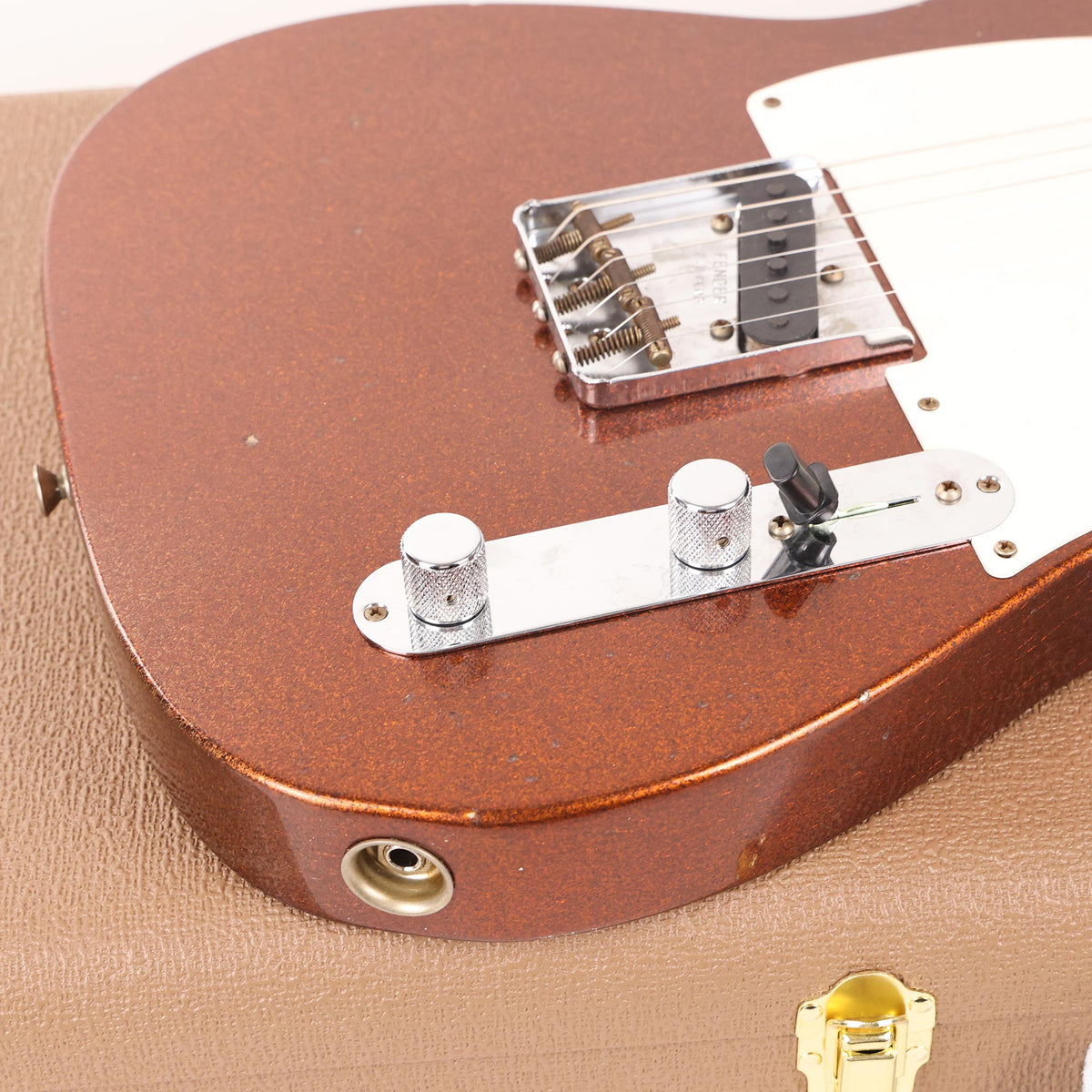 Fender Custom Shop Limited Edition 1960 Telecaster Journeyman Relic Root Beer Flake — 9