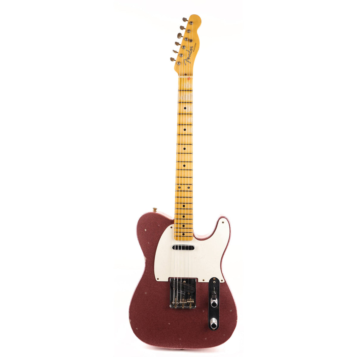 Fender Custom Shop Limited Edition 1955 Telecaster Relic Aged Champagne Sparkle 2021 — 2