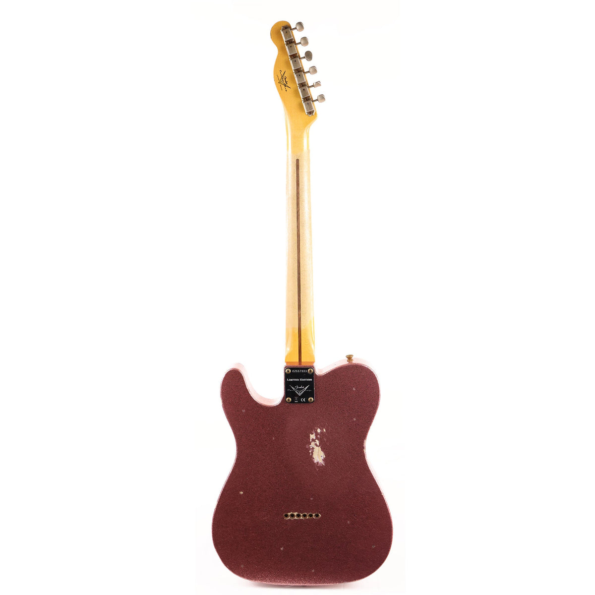 Fender Custom Shop Limited Edition 1955 Telecaster Relic Aged Champagne Sparkle 2021 — 3