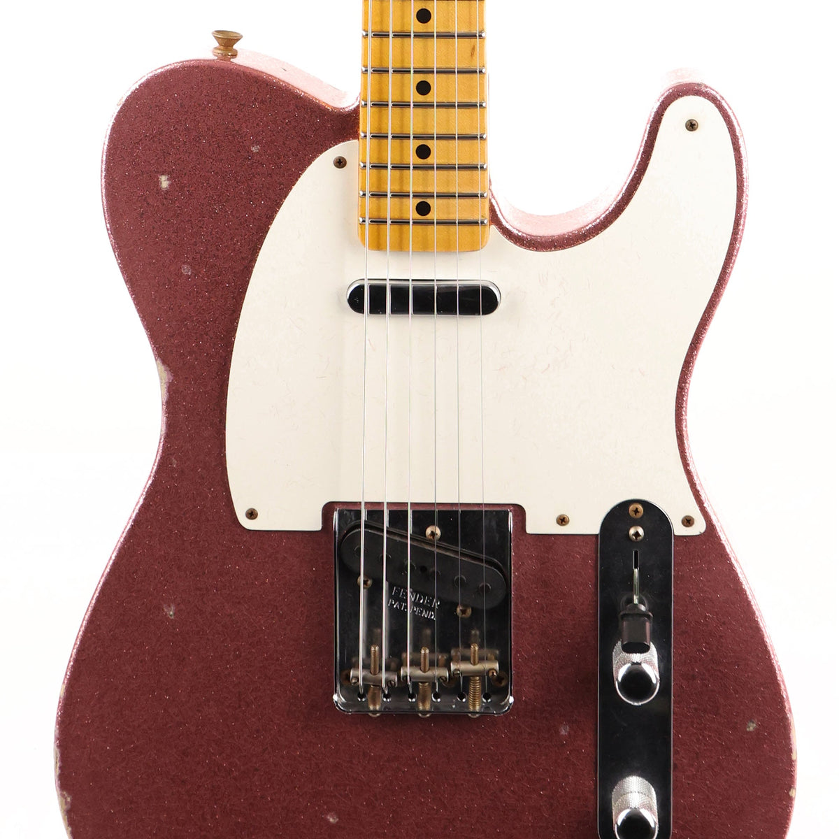 Fender Custom Shop Limited Edition 1955 Telecaster Relic Aged Champagne Sparkle 2021 — 6