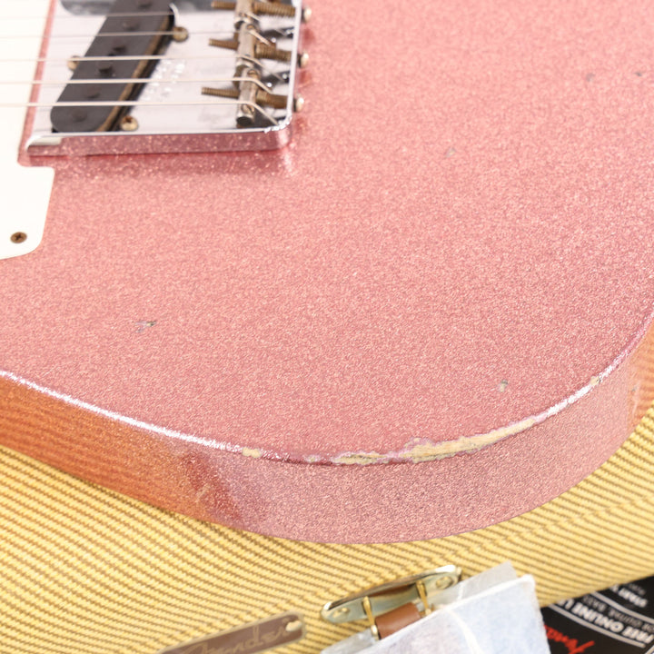Fender Custom Shop Limited Edition 1955 Telecaster Relic Aged Champagne Sparkle 2021