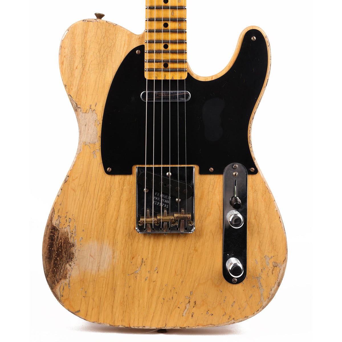 Fender Custom Shop Limited Edition 1951 Telecaster Heavy Relic Aged Natural — 1