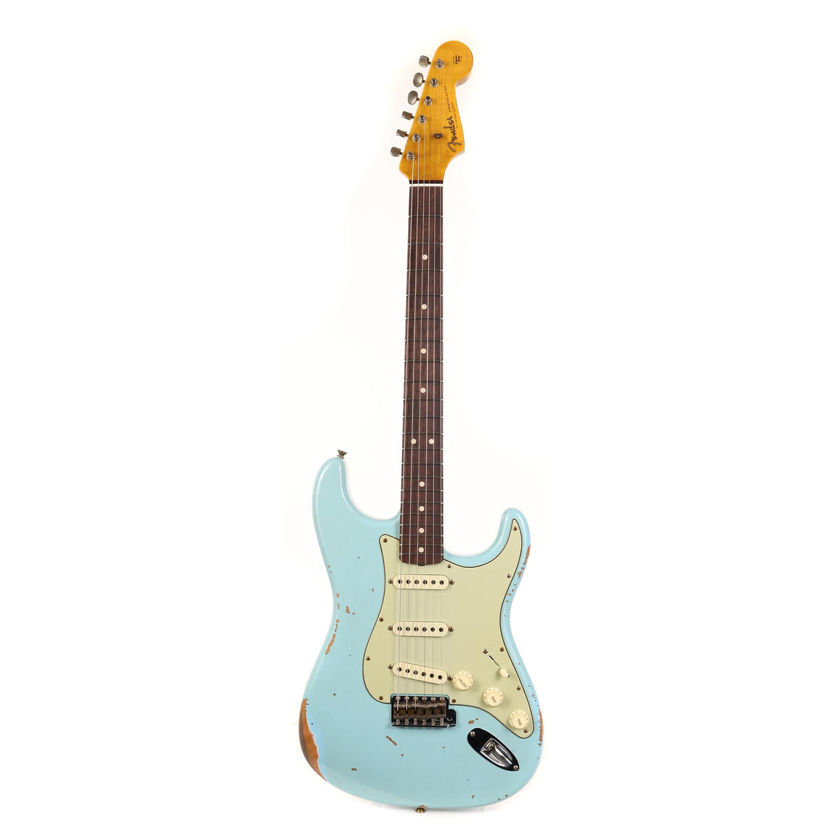 Fender Custom Shop Limited Edition 1963 Stratocaster Heavy Relic Daphne Blue 2023 — 2