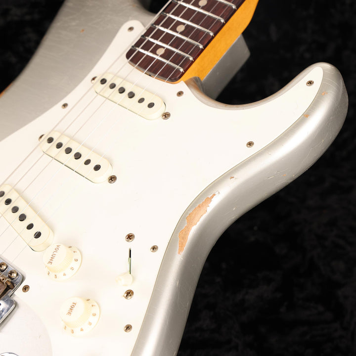 Fender Custom Shop Limited Edition 1959 Stratocaster Relic Aged Inca Silver