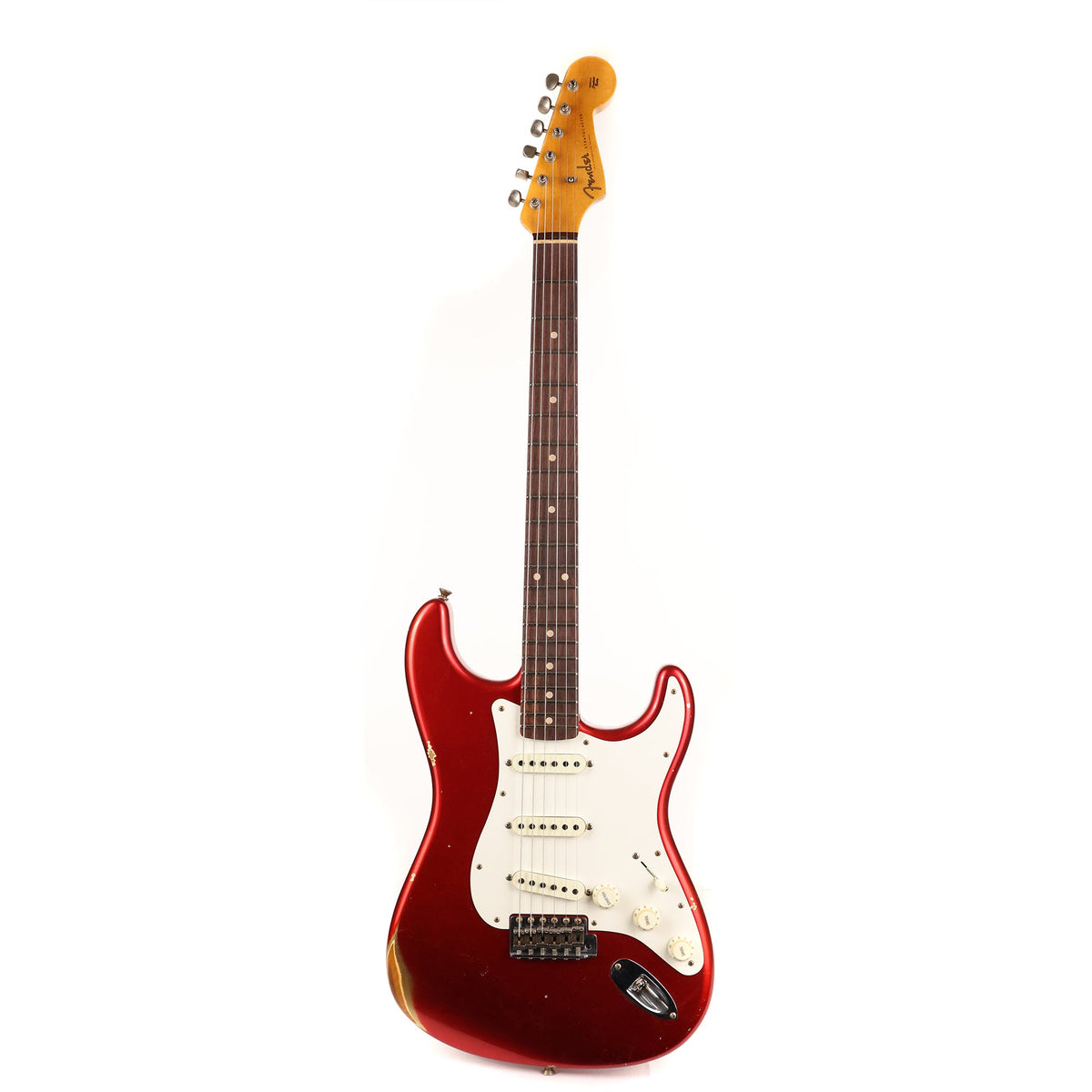 Fender Custom Shop Limited Edition 1959 Stratocaster Relic Faded Aged Candy Apple Red — 2