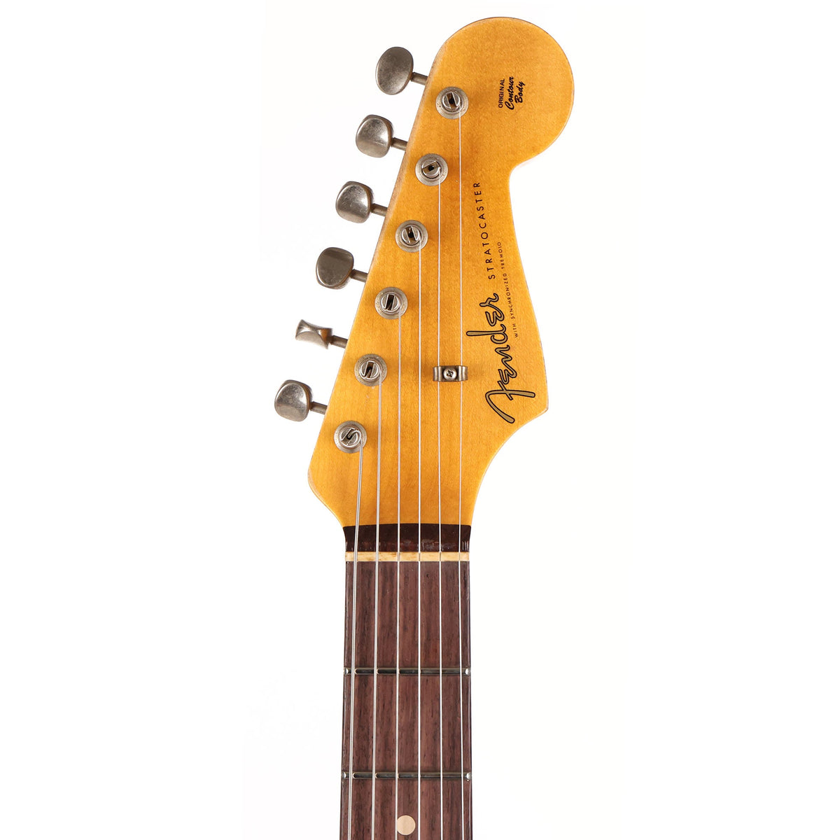 Fender Custom Shop Limited Edition 1959 Stratocaster Relic Faded Aged Candy Apple Red — 4