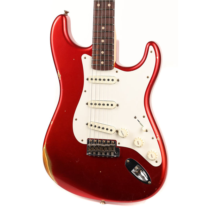Fender Custom Shop Limited Edition 1959 Stratocaster Relic Faded Aged Candy Apple Red