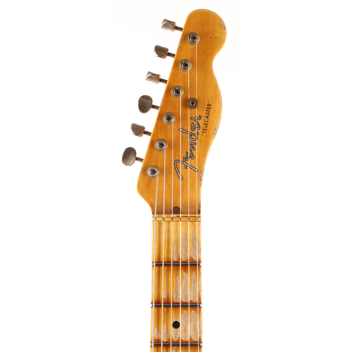 Fender Custom Shop Limited Edition 1955 Telecaster Relic Aged Gold Sparkle — 4