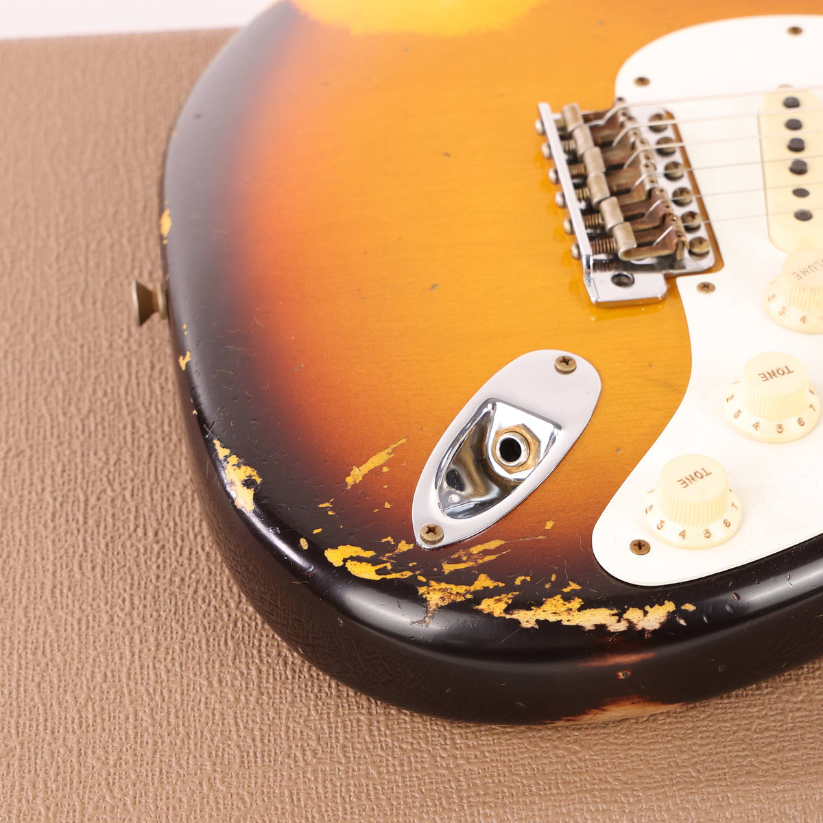 Fender Custom Shop 1959 Stratocaster Heavy Relic Faded Aged Chocolate 3-Tone Sunburst 2023 — 9