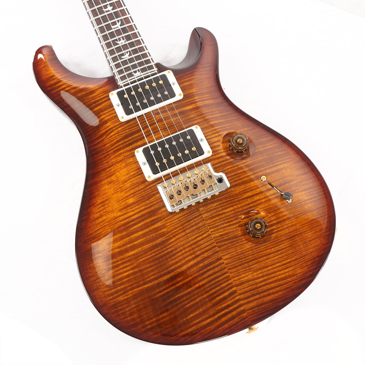 PRS Custom 24 30th Anniversary 10-Top Black Gold Burst 2014 — 8