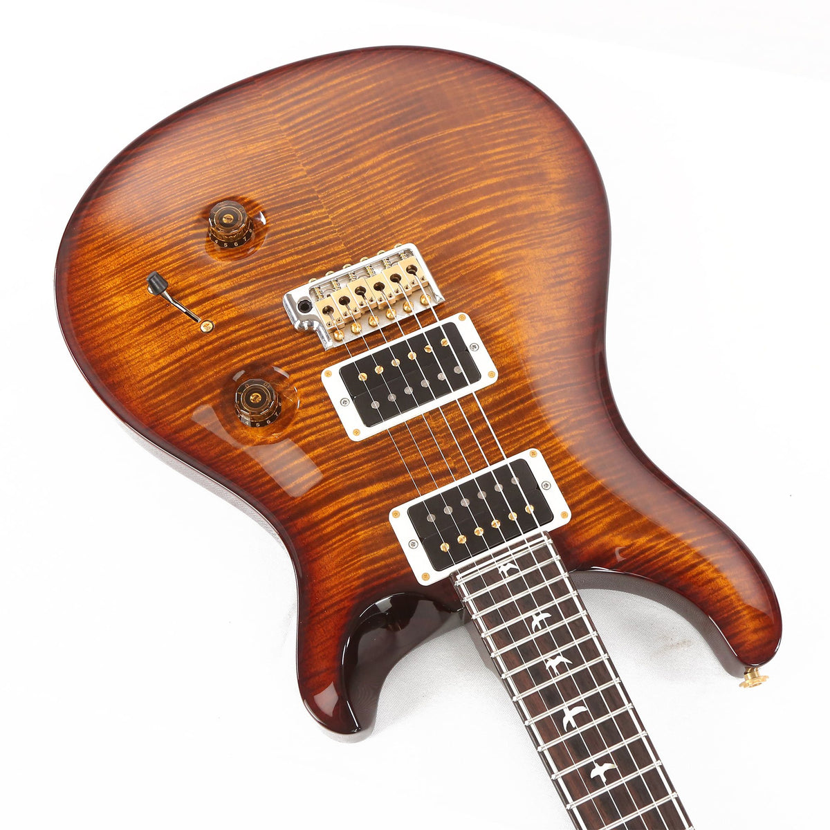 PRS Custom 24 30th Anniversary 10-Top Black Gold Burst 2014 — 9