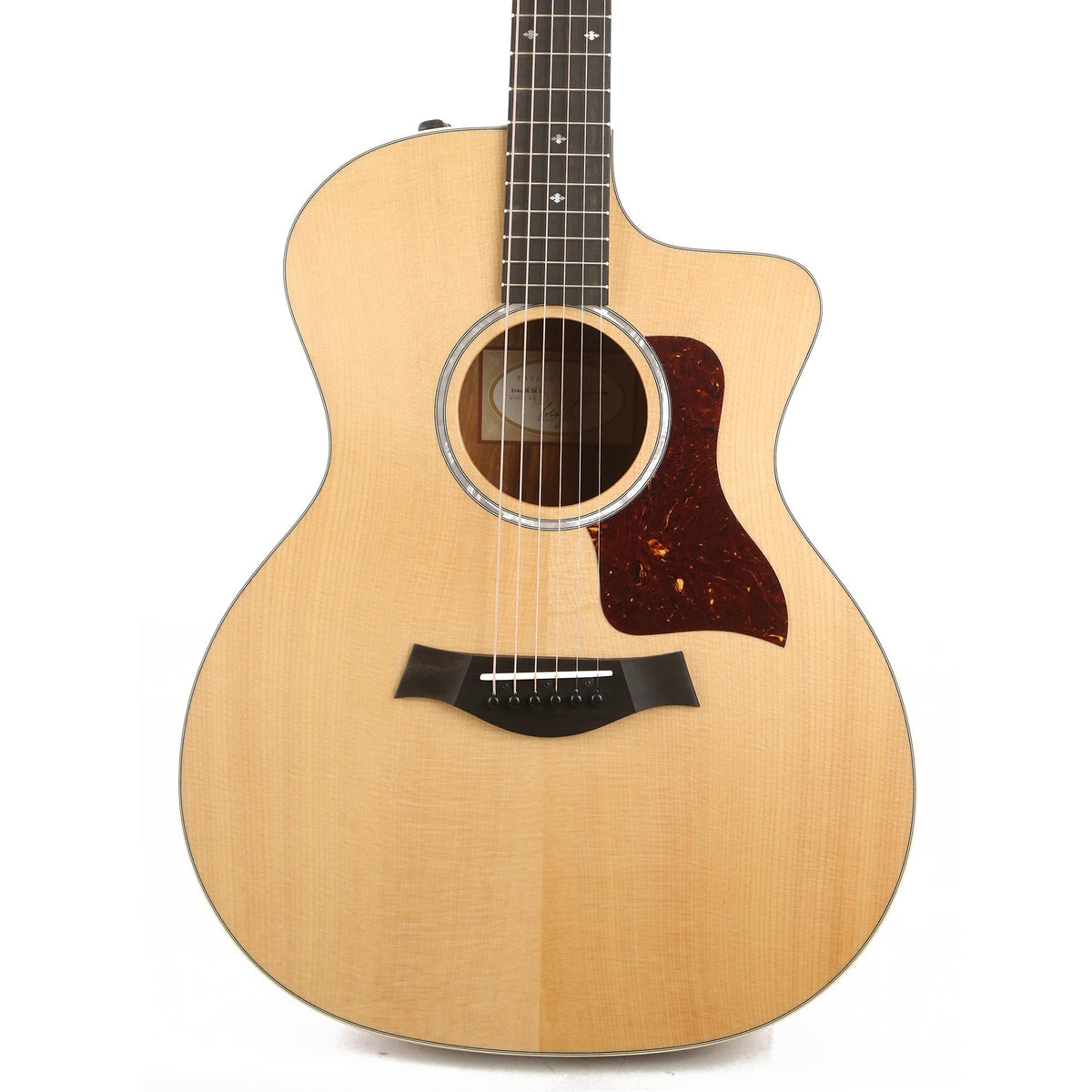 Taylor 214ce-K DLX Grand Auditiorium Acoustic-Electric Natural — 1