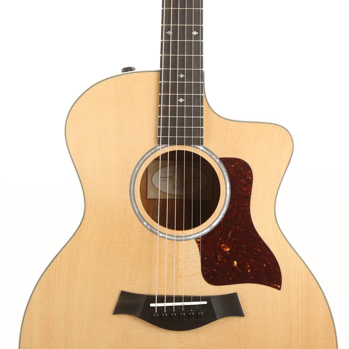 Taylor 214ce-K DLX Grand Auditiorium Acoustic-Electric Natural — 6