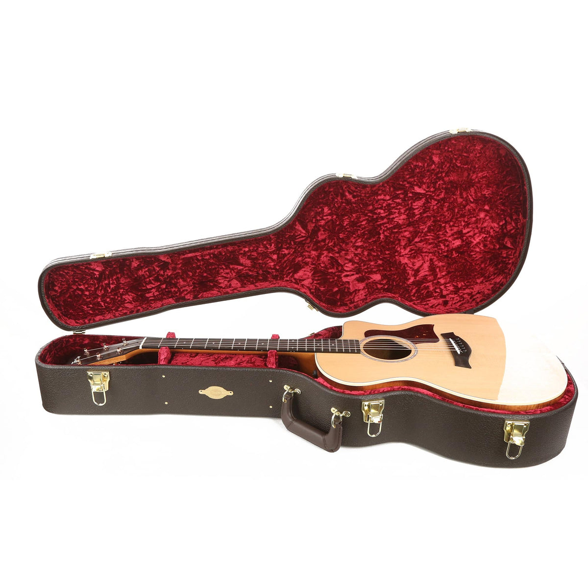 Taylor 214ce-K DLX Grand Auditiorium Acoustic-Electric Natural — 8