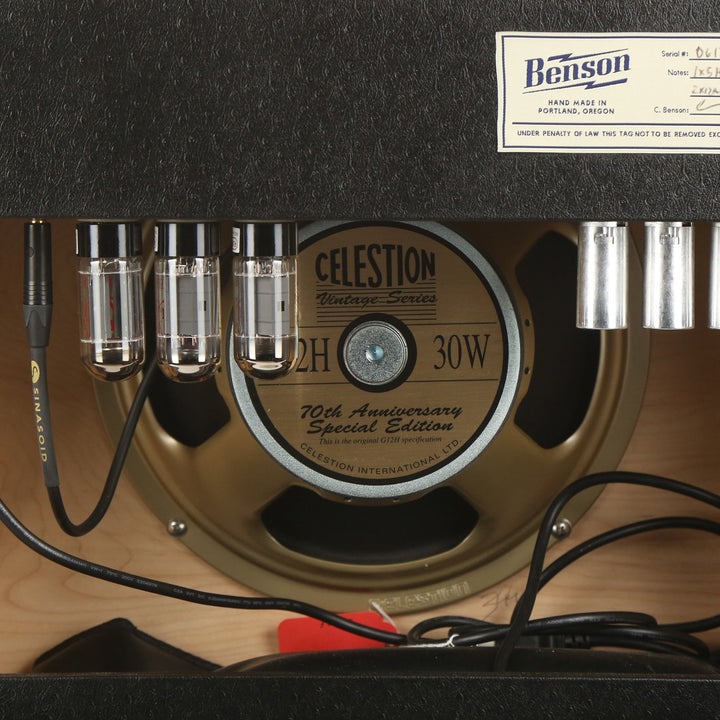 Benson Monarch Reverb 1x12 Combo Amplifier Used