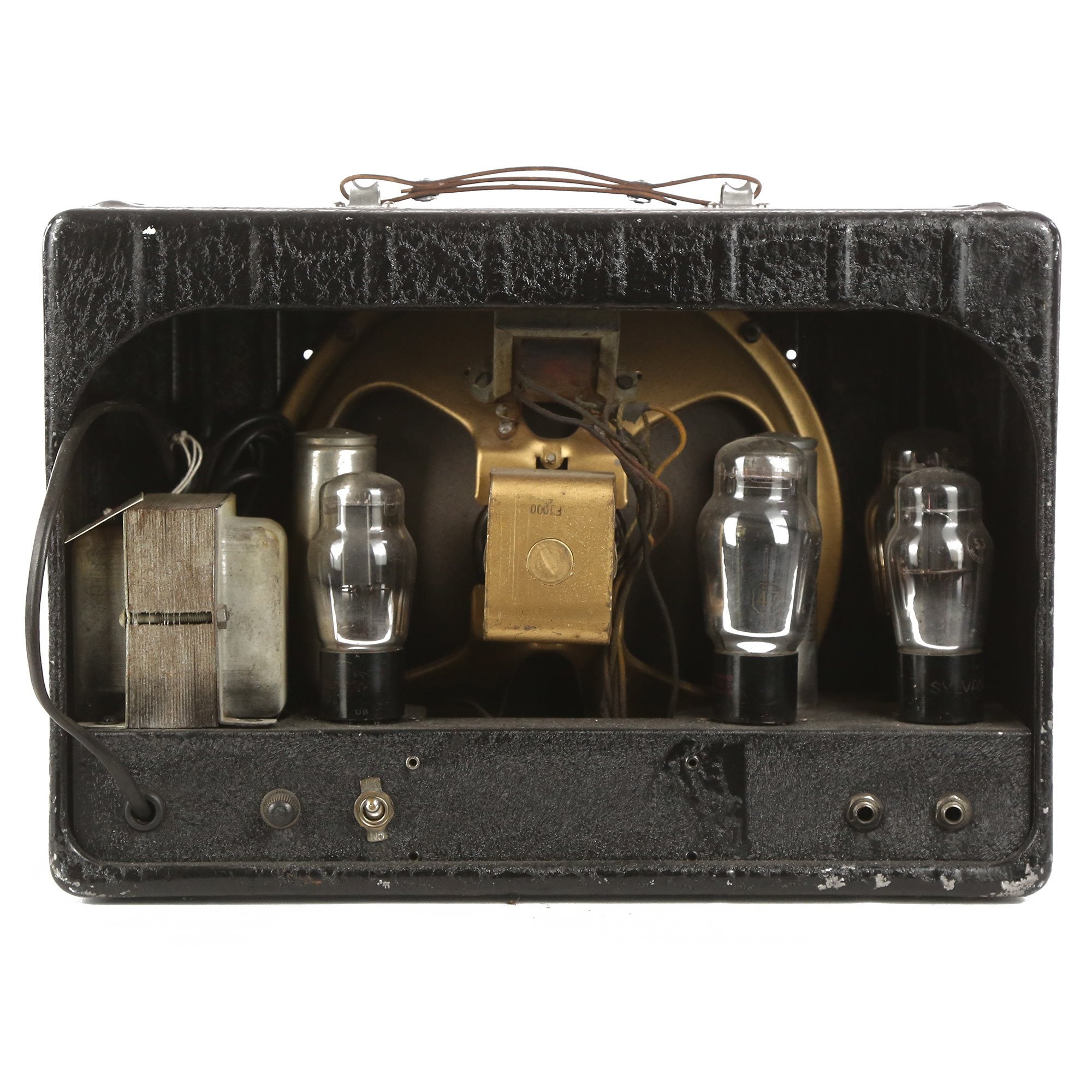 1930s Rickenbacker Black Metal Box Amplifier | The Music Zoo