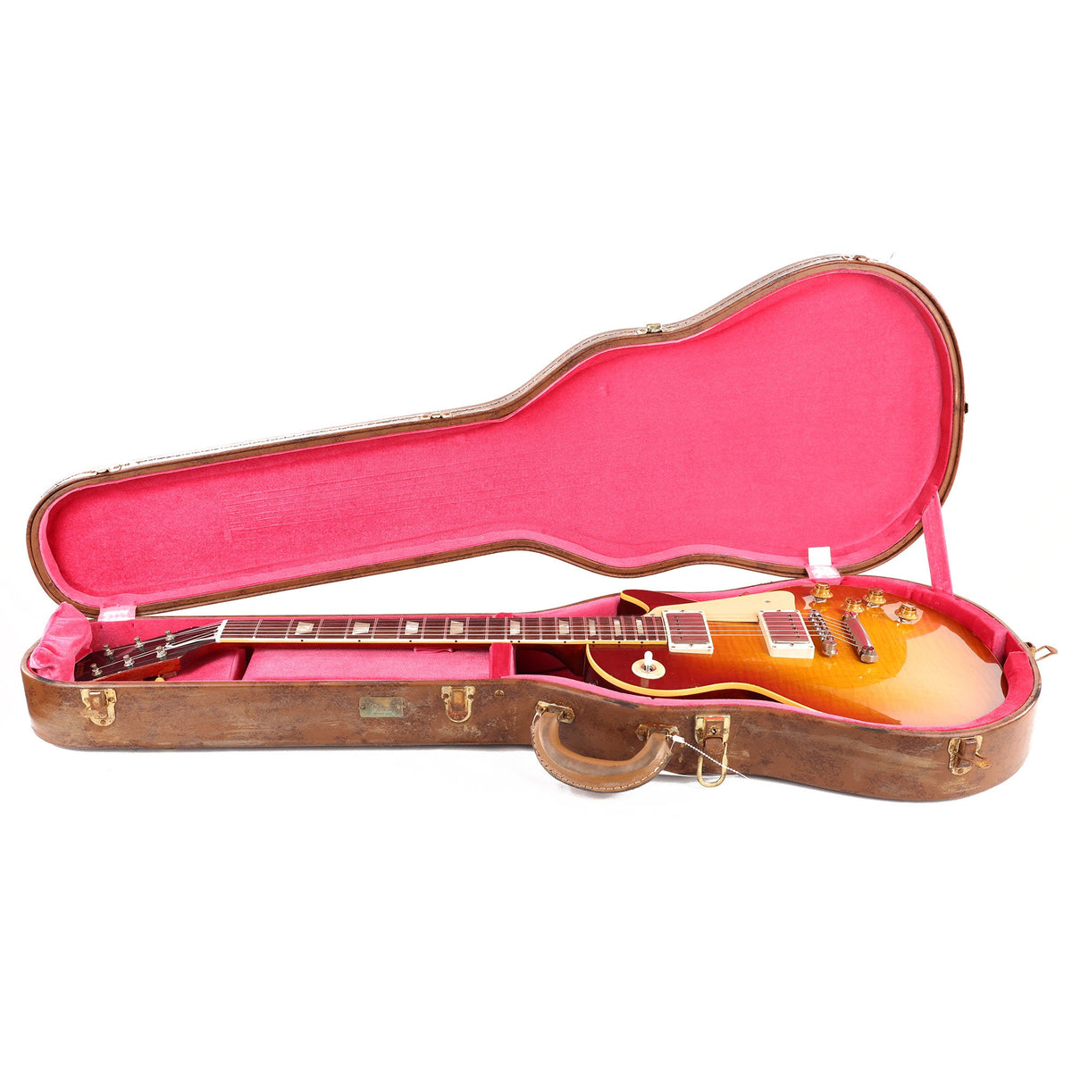 Gibson Custom Shop '59 Les Paul Reissue Aged Orange Sunset Fade Made 2 Measure — 11