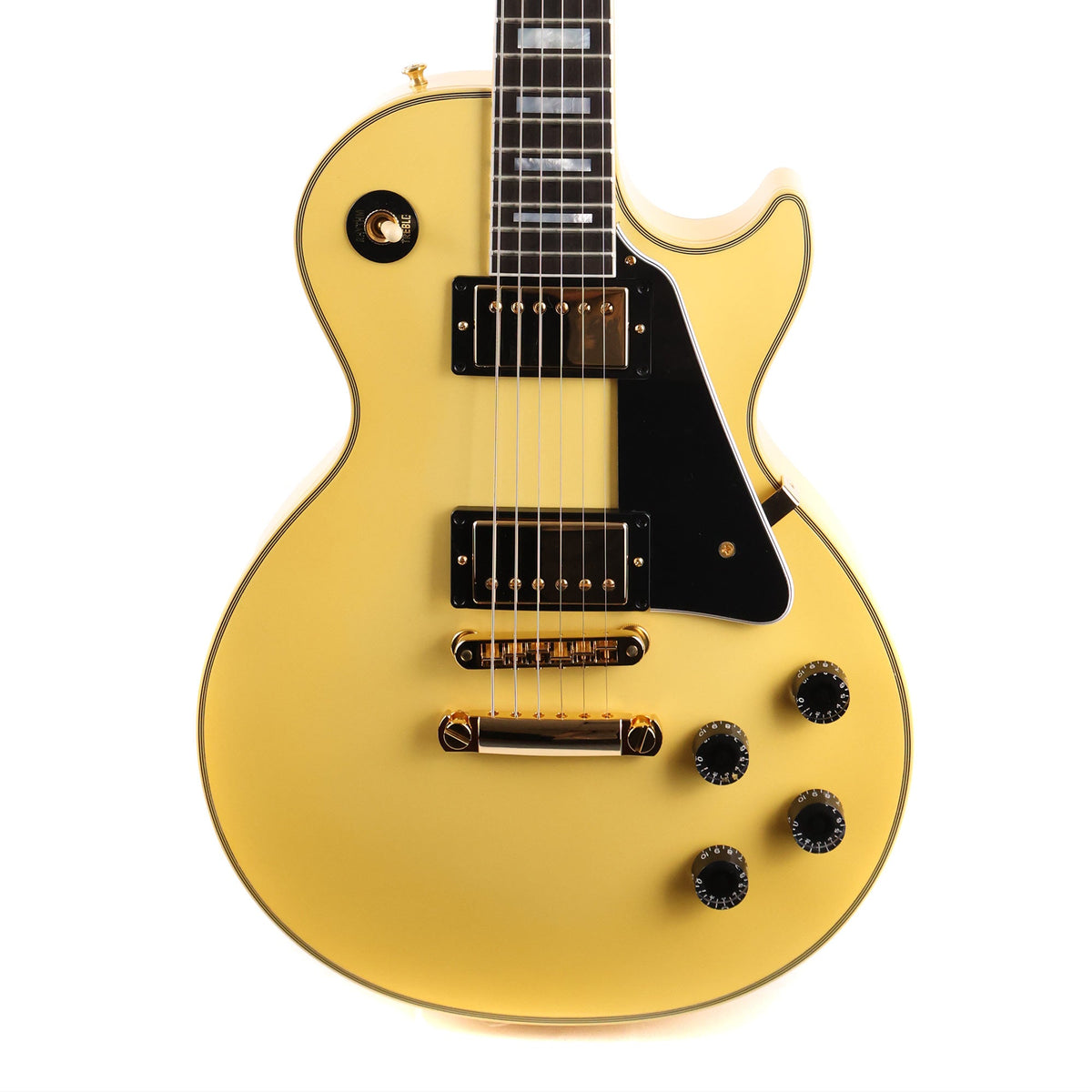 Gibson Custom Shop Les Paul Custom Aspen White Made 2 Measure — 1