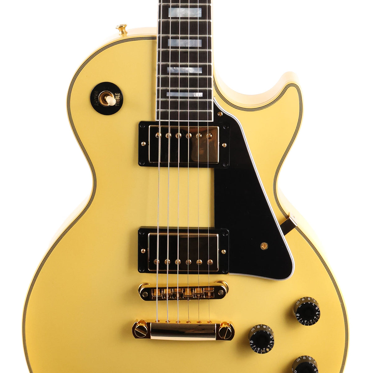 Gibson Custom Shop Les Paul Custom Aspen White Made 2 Measure — 6