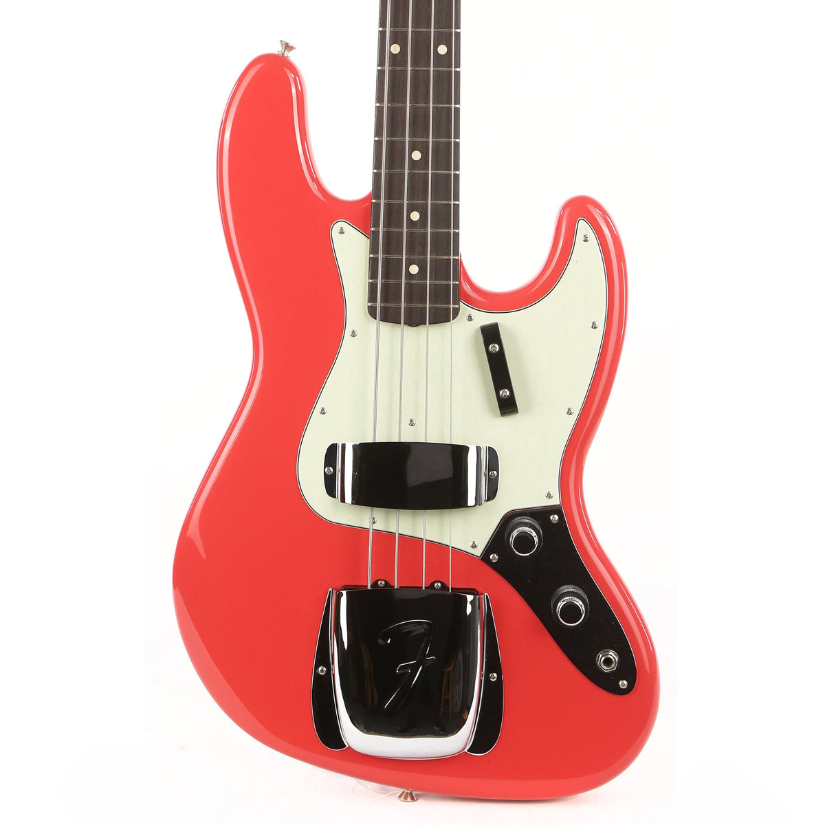 Fender Custom Shop 1960 Jazz Bass NOS Fiesta Red 2012 — 1