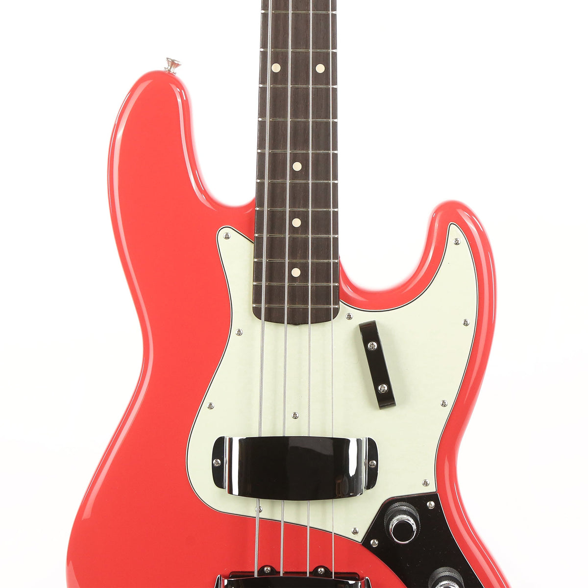 Fender Custom Shop 1960 Jazz Bass NOS Fiesta Red 2012 — 6