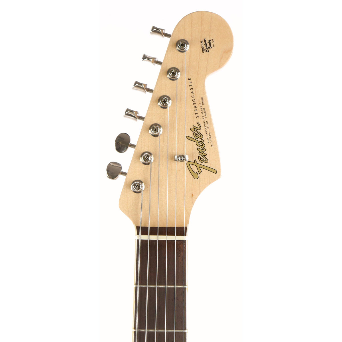 Fender Custom Shop 1965 Stratocaster NOS Gold Sparkle 2007 — 4