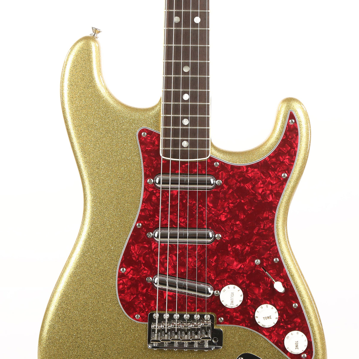 Fender Custom Shop 1965 Stratocaster NOS Gold Sparkle 2007 — 6