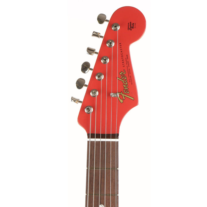 Fender Custom Shop 1965 Stratocaster NOS Fiesta Red Lipstick Pickups Matching Headstock 2010
