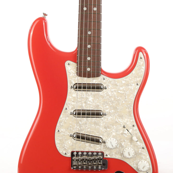 Fender Custom Shop 1965 Stratocaster NOS Fiesta Red Lipstick Pickups Matching Headstock 2010