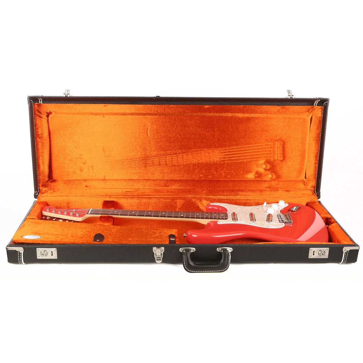 Fender Custom Shop 1965 Stratocaster NOS Fiesta Red Lipstick Pickups Matching Headstock 2010 — 8