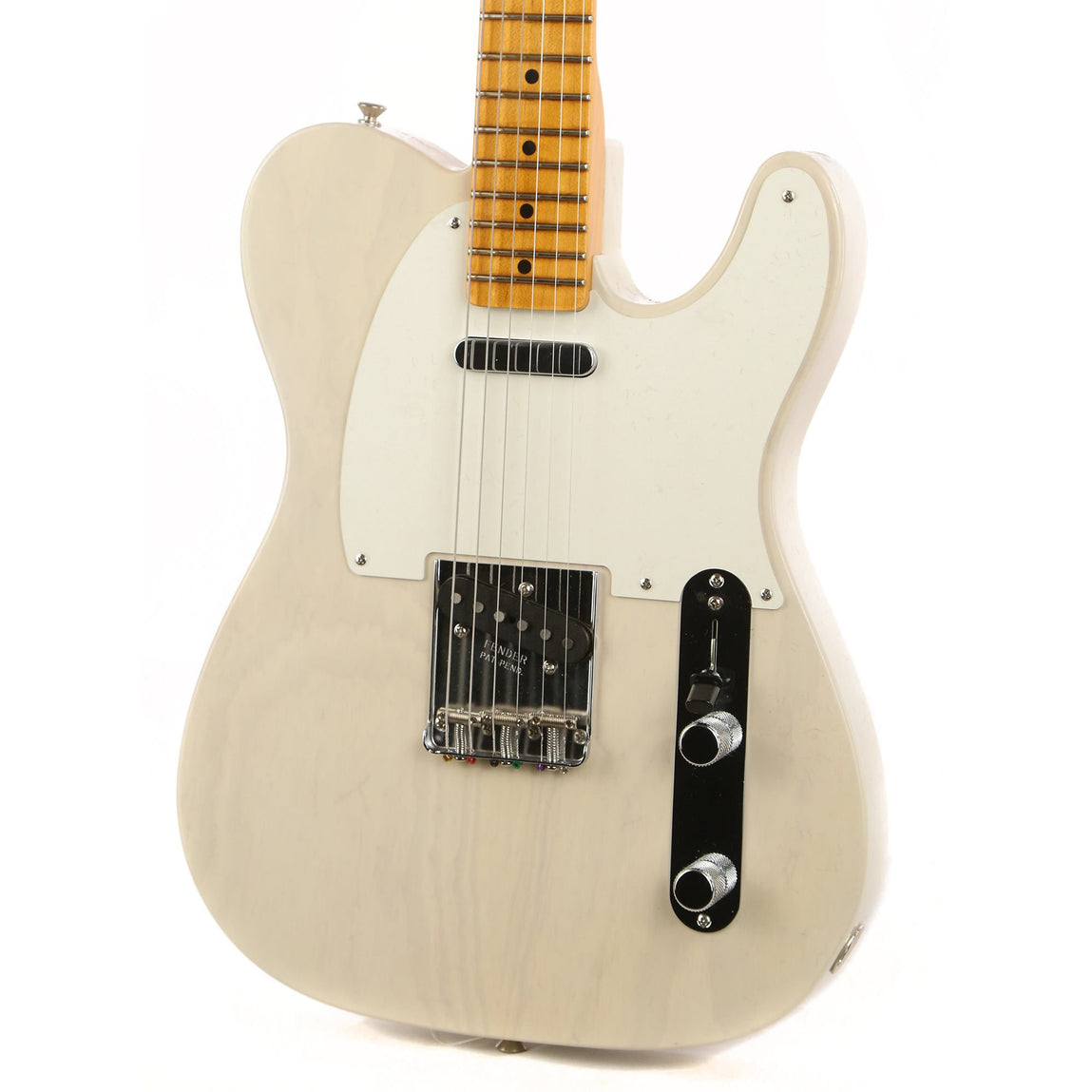ギター Fender Custom Shop 59 Telecaster 2011 Fender Custom Shop Jim Campilongo '59 Telecaster White Blonde 2011
