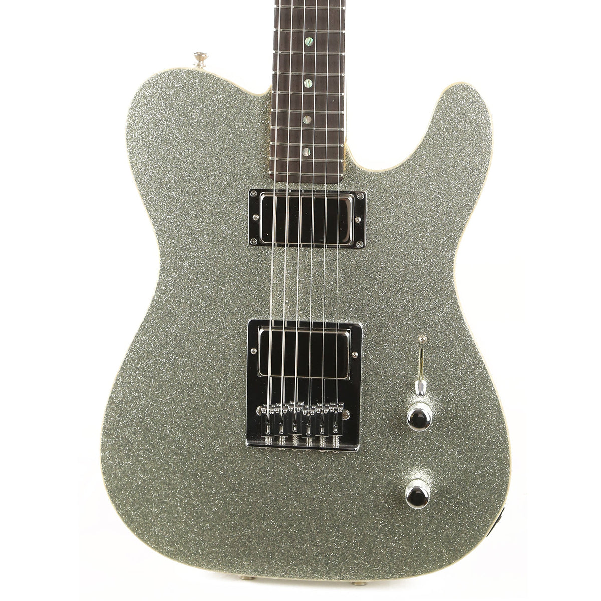 Fender Custom Shop Custom Telecaster Silver Sparkle Masterbuilt Greg Fessler 2011 — 1