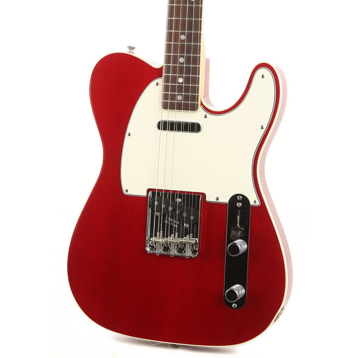 Fender Custom Shop 1960 Custom Telecaster NOS Crimson Red Transparent 2005