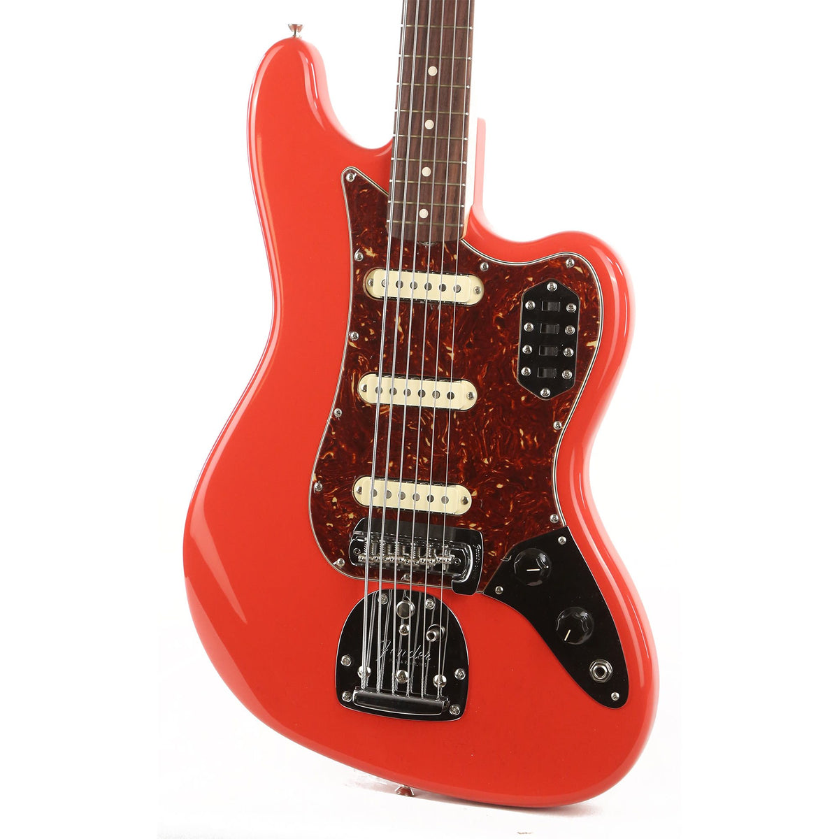 Fender Custom Shop Bass VI NOS Fiesta Red 2010 — 7