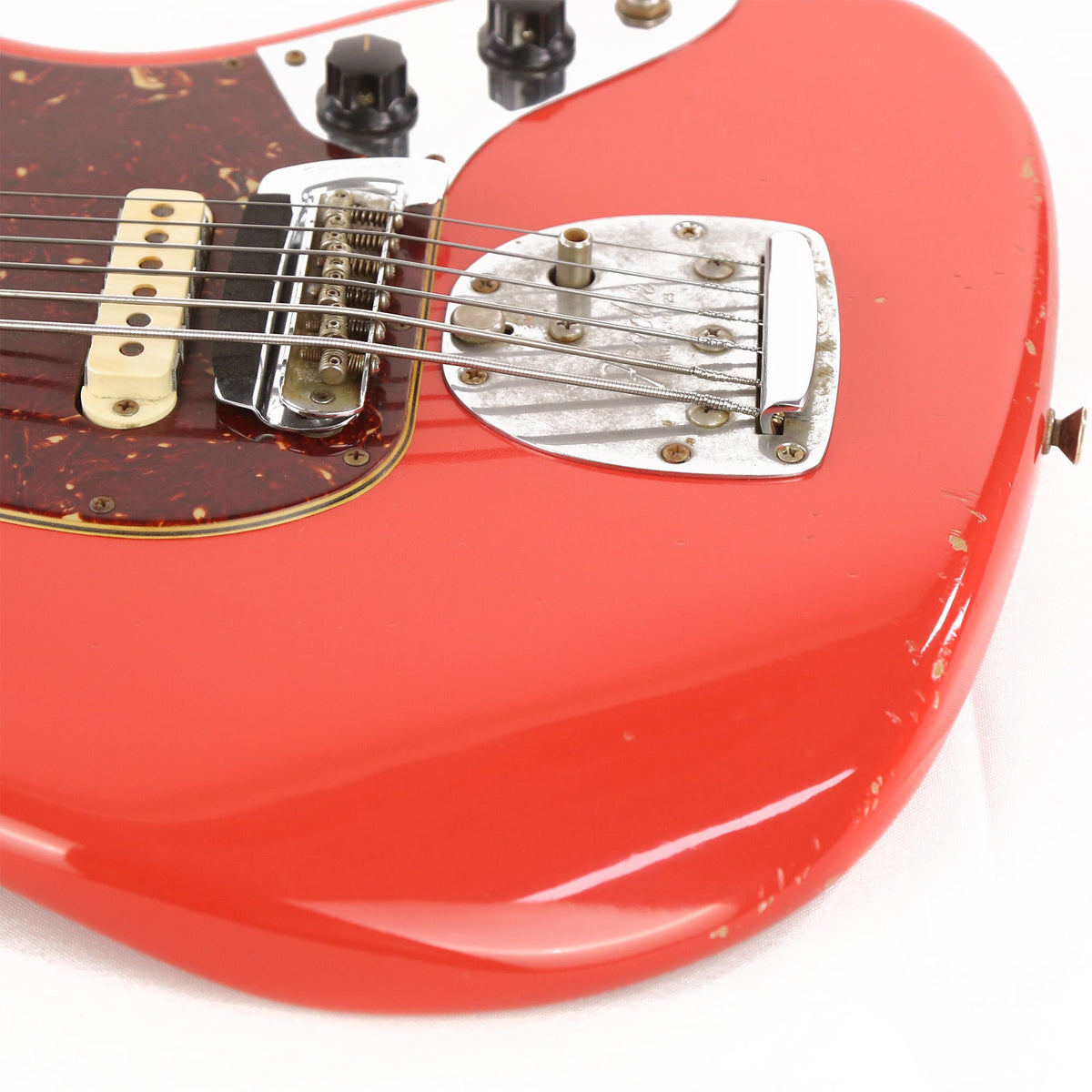 Fender Custom Shop Bass VI Relic Fiesta Red 2009 — 10